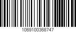 Código de barras (EAN, GTIN, SKU, ISBN): '1069100368747'