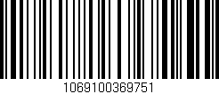 Código de barras (EAN, GTIN, SKU, ISBN): '1069100369751'