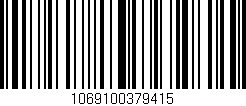 Código de barras (EAN, GTIN, SKU, ISBN): '1069100379415'
