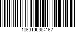 Código de barras (EAN, GTIN, SKU, ISBN): '1069100384167'