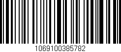 Código de barras (EAN, GTIN, SKU, ISBN): '1069100385782'