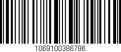 Código de barras (EAN, GTIN, SKU, ISBN): '1069100386796'