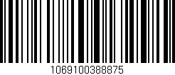 Código de barras (EAN, GTIN, SKU, ISBN): '1069100388875'