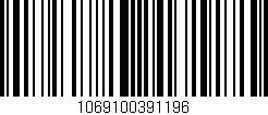 Código de barras (EAN, GTIN, SKU, ISBN): '1069100391196'
