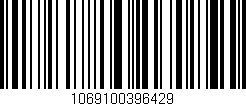 Código de barras (EAN, GTIN, SKU, ISBN): '1069100396429'