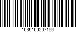 Código de barras (EAN, GTIN, SKU, ISBN): '1069100397198'