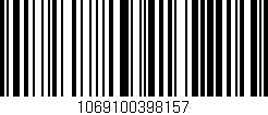 Código de barras (EAN, GTIN, SKU, ISBN): '1069100398157'