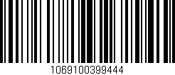 Código de barras (EAN, GTIN, SKU, ISBN): '1069100399444'