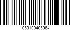 Código de barras (EAN, GTIN, SKU, ISBN): '1069100406364'