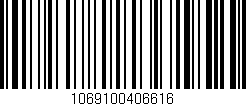 Código de barras (EAN, GTIN, SKU, ISBN): '1069100406616'