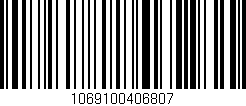 Código de barras (EAN, GTIN, SKU, ISBN): '1069100406807'