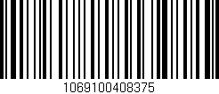 Código de barras (EAN, GTIN, SKU, ISBN): '1069100408375'