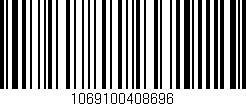 Código de barras (EAN, GTIN, SKU, ISBN): '1069100408696'