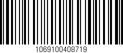 Código de barras (EAN, GTIN, SKU, ISBN): '1069100408719'