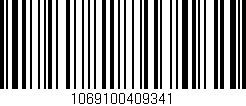Código de barras (EAN, GTIN, SKU, ISBN): '1069100409341'