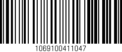 Código de barras (EAN, GTIN, SKU, ISBN): '1069100411047'