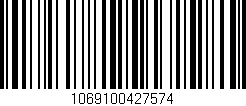 Código de barras (EAN, GTIN, SKU, ISBN): '1069100427574'