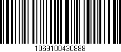 Código de barras (EAN, GTIN, SKU, ISBN): '1069100430888'