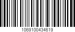 Código de barras (EAN, GTIN, SKU, ISBN): '1069100434619'