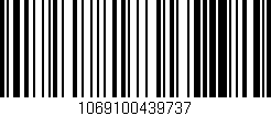 Código de barras (EAN, GTIN, SKU, ISBN): '1069100439737'