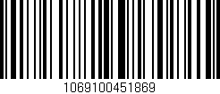 Código de barras (EAN, GTIN, SKU, ISBN): '1069100451869'
