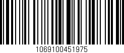 Código de barras (EAN, GTIN, SKU, ISBN): '1069100451975'