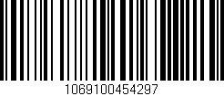 Código de barras (EAN, GTIN, SKU, ISBN): '1069100454297'