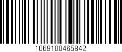 Código de barras (EAN, GTIN, SKU, ISBN): '1069100465842'