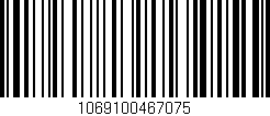 Código de barras (EAN, GTIN, SKU, ISBN): '1069100467075'