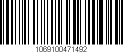 Código de barras (EAN, GTIN, SKU, ISBN): '1069100471492'