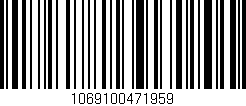 Código de barras (EAN, GTIN, SKU, ISBN): '1069100471959'