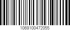Código de barras (EAN, GTIN, SKU, ISBN): '1069100472055'