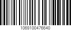 Código de barras (EAN, GTIN, SKU, ISBN): '1069100476640'