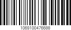 Código de barras (EAN, GTIN, SKU, ISBN): '1069100476688'