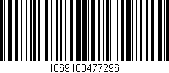 Código de barras (EAN, GTIN, SKU, ISBN): '1069100477296'
