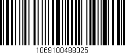 Código de barras (EAN, GTIN, SKU, ISBN): '1069100488025'