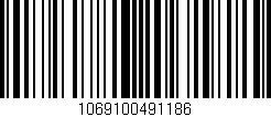 Código de barras (EAN, GTIN, SKU, ISBN): '1069100491186'