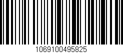 Código de barras (EAN, GTIN, SKU, ISBN): '1069100495825'