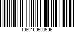 Código de barras (EAN, GTIN, SKU, ISBN): '1069100503506'
