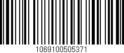 Código de barras (EAN, GTIN, SKU, ISBN): '1069100505371'