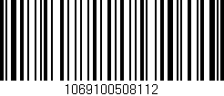 Código de barras (EAN, GTIN, SKU, ISBN): '1069100508112'