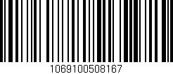 Código de barras (EAN, GTIN, SKU, ISBN): '1069100508167'