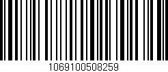 Código de barras (EAN, GTIN, SKU, ISBN): '1069100508259'