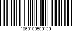 Código de barras (EAN, GTIN, SKU, ISBN): '1069100509133'