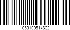 Código de barras (EAN, GTIN, SKU, ISBN): '1069100514632'
