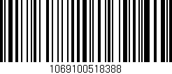 Código de barras (EAN, GTIN, SKU, ISBN): '1069100518388'