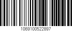 Código de barras (EAN, GTIN, SKU, ISBN): '1069100522897'
