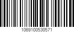 Código de barras (EAN, GTIN, SKU, ISBN): '1069100530571'