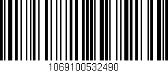 Código de barras (EAN, GTIN, SKU, ISBN): '1069100532490'