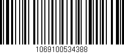 Código de barras (EAN, GTIN, SKU, ISBN): '1069100534388'